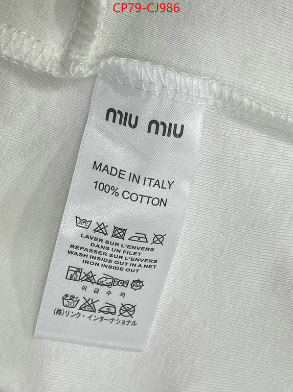 Clothing-MIU MIU how can i find replica ID: CJ986 $: 79USD
