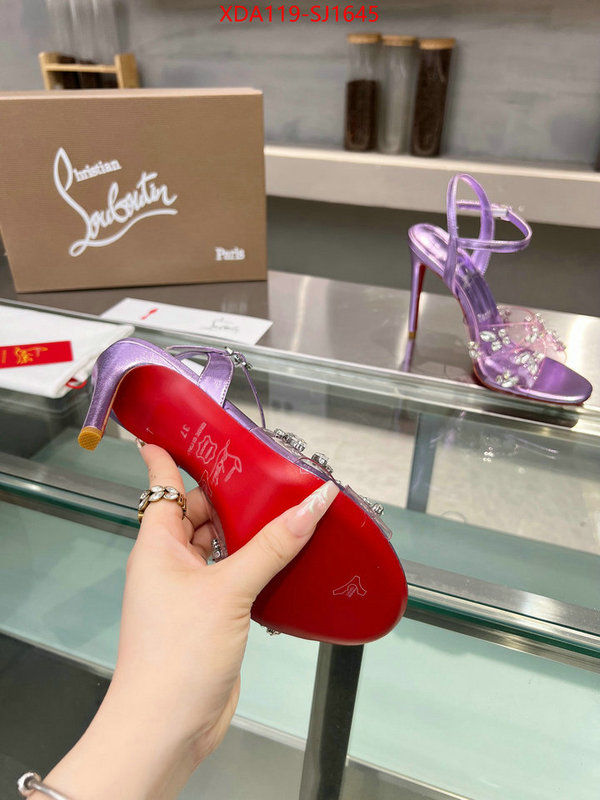 Women Shoes-Christian Louboutin best replica 1:1 ID: SJ1645 $: 119USD