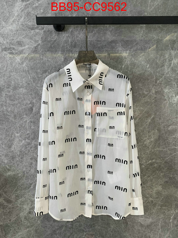 Clothing-MIU MIU best replica ID: CC9562 $: 95USD