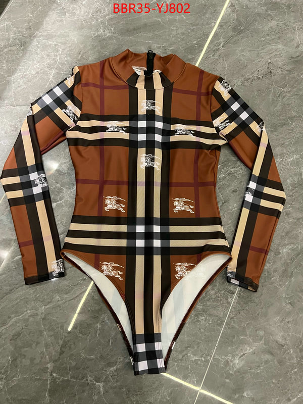 Swimsuit-Burberry best quality fake ID: YJ802 $: 35USD