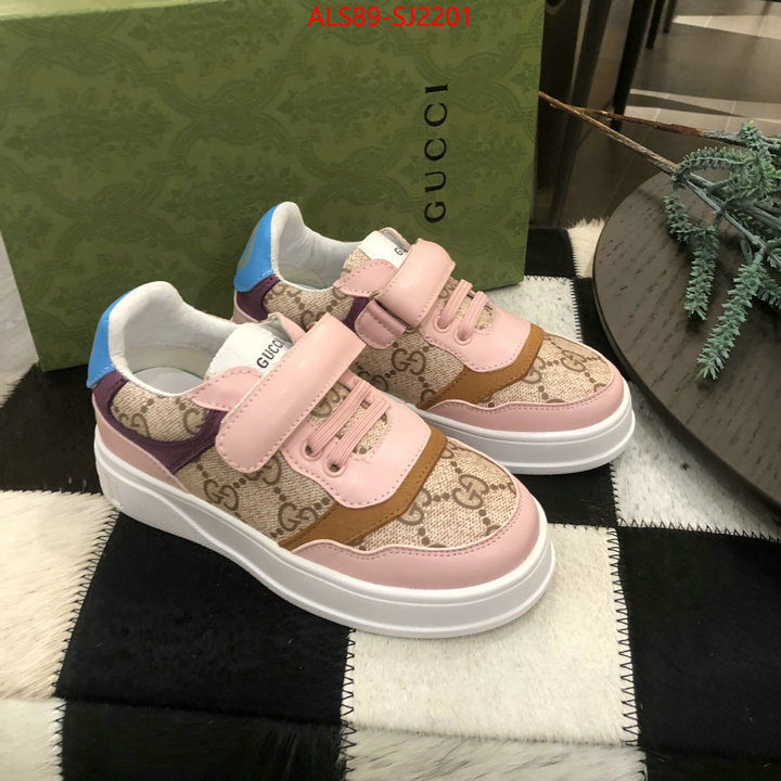 Kids shoes-Gucci mirror copy luxury ID: SJ2201 $: 89USD