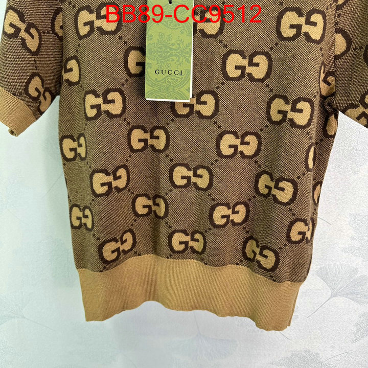 Clothing-Gucci top 1:1 replica ID: CC9512 $: 89USD