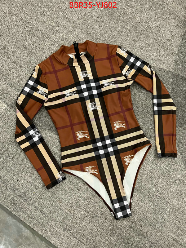 Swimsuit-Burberry best quality fake ID: YJ802 $: 35USD