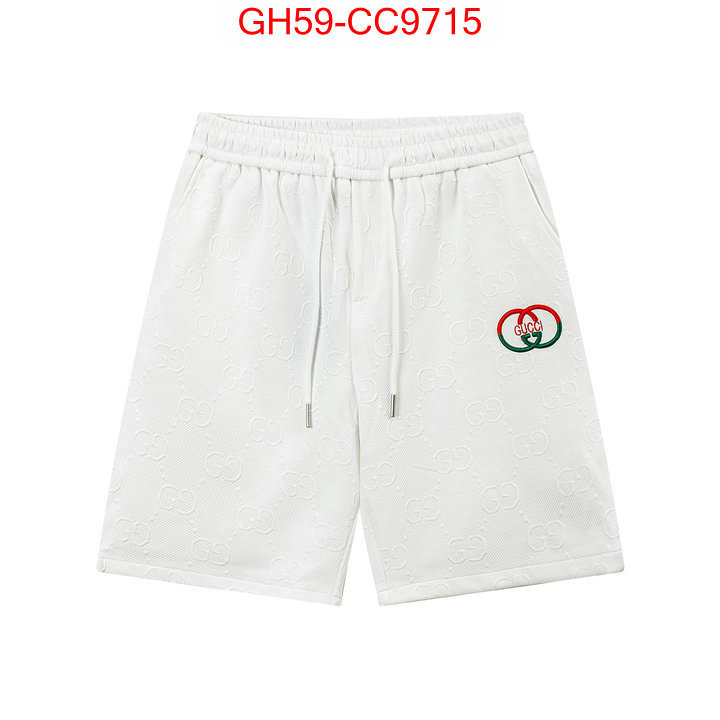 Clothing-Gucci aaaaa+ quality replica ID: CC9715 $: 59USD