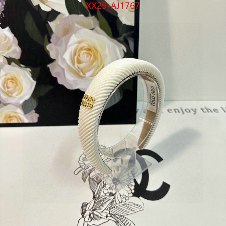 Hair band-MIU MIU replica 2024 perfect luxury ID: AJ1767 $: 29USD