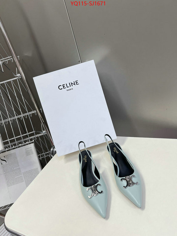 Women Shoes-CELINE buy replica ID: SJ1671 $: 115USD