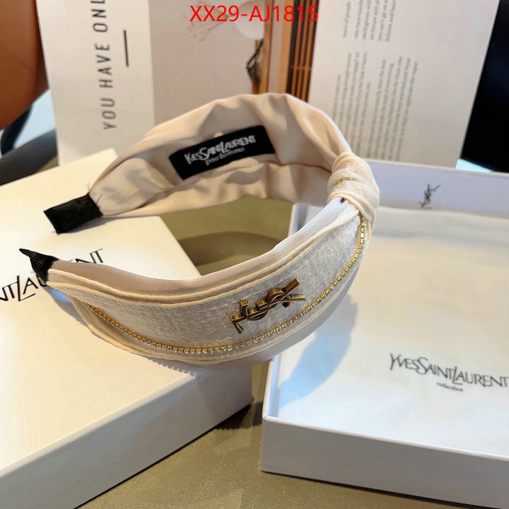 Hair band-YSL only sell high-quality ID: AJ1815 $: 29USD