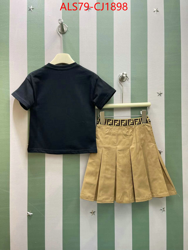 Kids clothing-Fendi 1:1 replica wholesale ID: CJ1898 $: 79USD