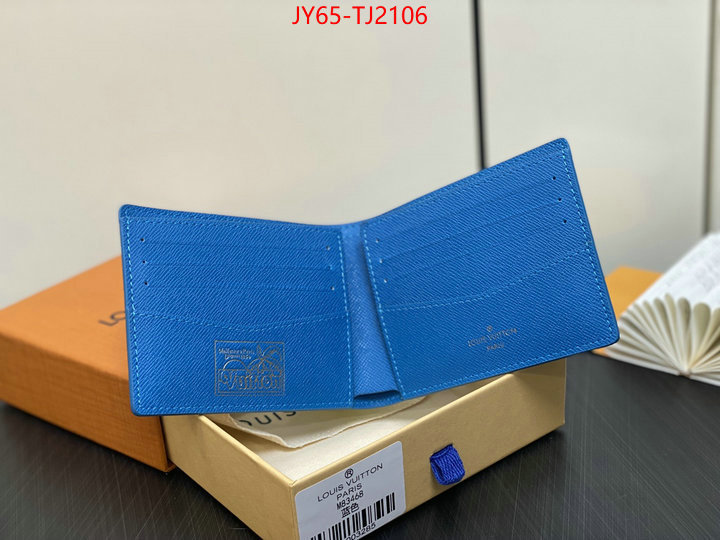 LV Bags(TOP)-Wallet best replica 1:1 ID: TJ2106 $: 65USD,