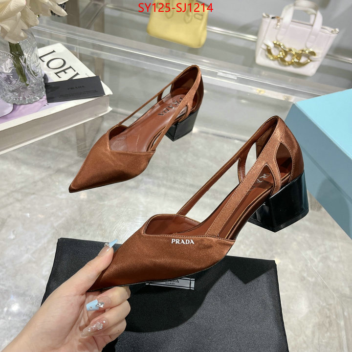 Women Shoes-Prada replica 2024 perfect luxury ID: SJ1214 $: 125USD