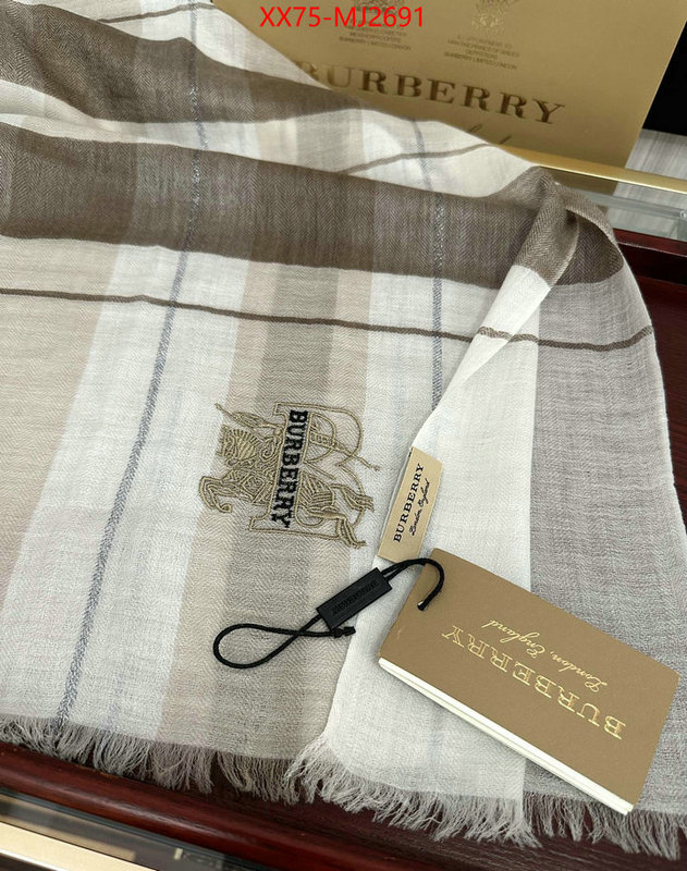 Scarf-Burberry online store ID: MJ2691 $: 75USD