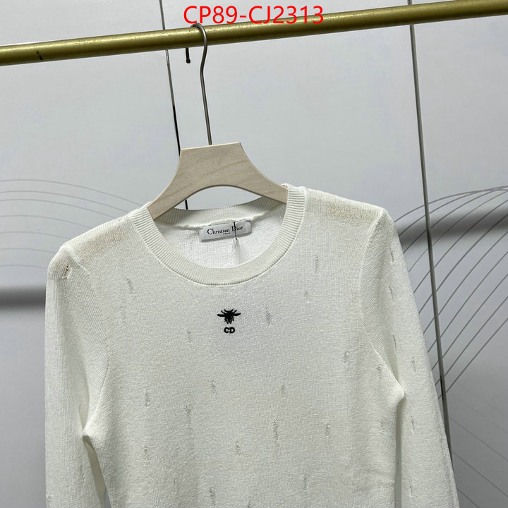 Clothing-Dior what is aaaaa quality ID: CJ2313 $: 89USD