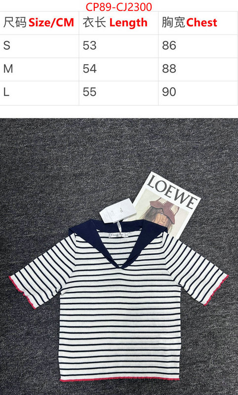 Clothing-Dior what's best ID: CJ2300 $: 89USD