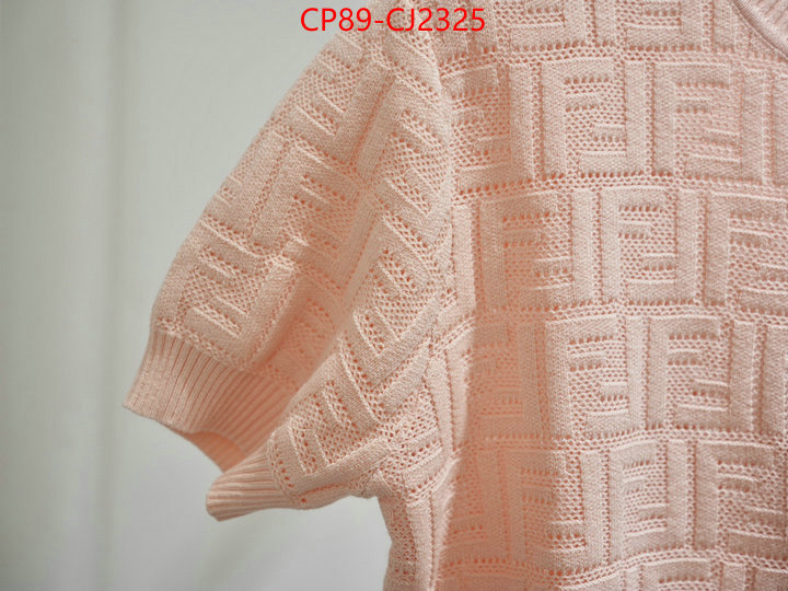 Clothing-Fendi cheap wholesale ID: CJ2325 $: 89USD