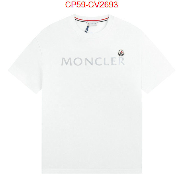 Clothing-Moncler 1:1 replica wholesale ID: CV2693 $: 59USD