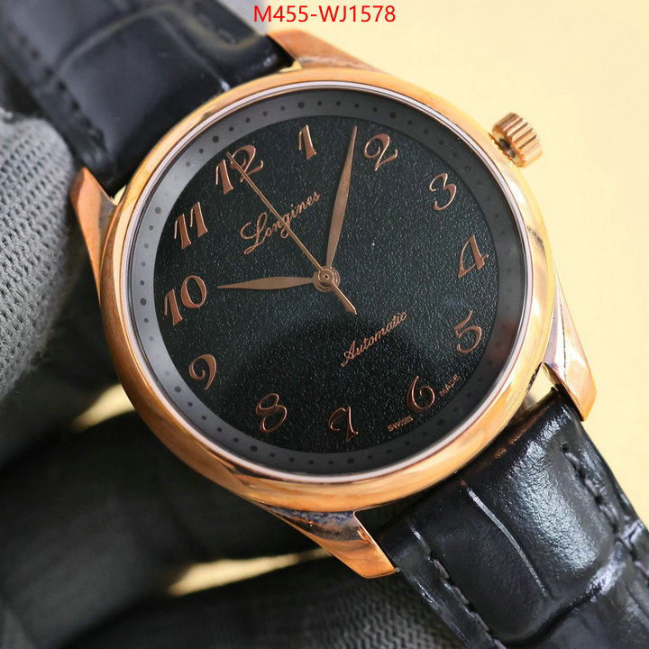 Watch(TOP)-Longines good quality replica ID: WJ1578 $: 455USD