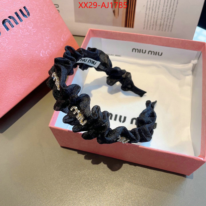 Hair band-MIU MIU the top ultimate knockoff ID: AJ1785 $: 29USD