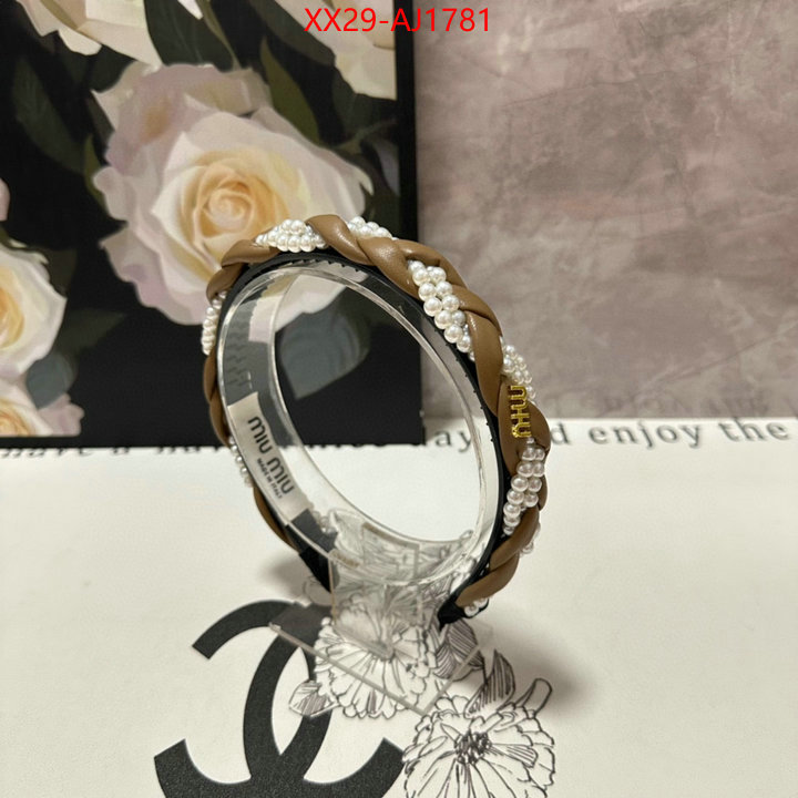 Hair band-MIU MIU replica best ID: AJ1781 $: 29USD