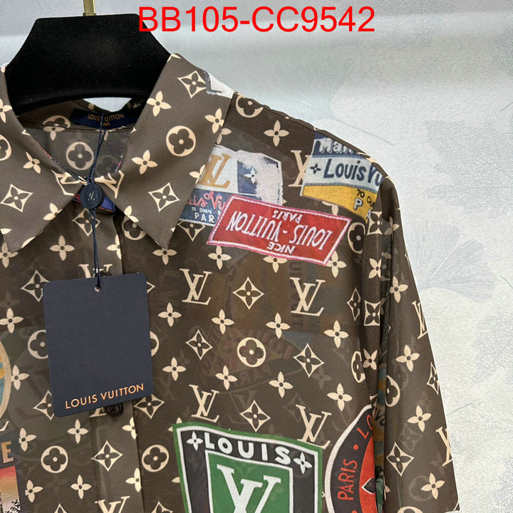 Clothing-LV what is top quality replica ID: CC9542 $: 105USD