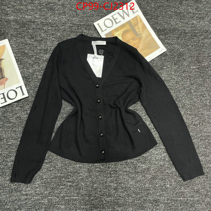 Clothing-Dior best luxury replica ID: CJ2312 $: 99USD