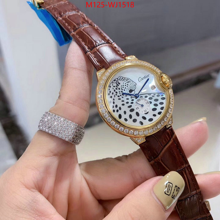 Watch(4A)-Cartier aaaaa class replica ID: WJ1518 $: 125USD