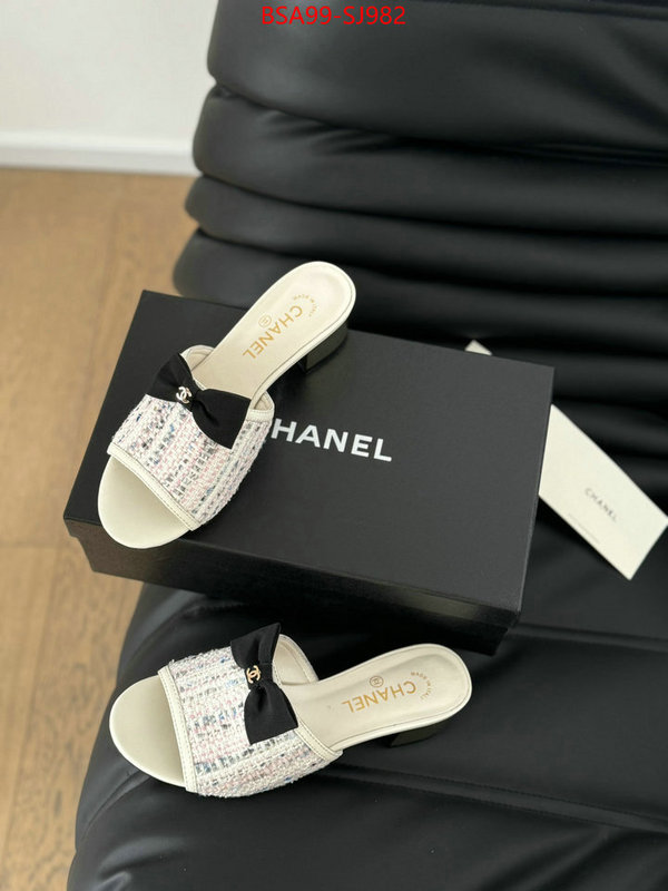 Women Shoes-Chanel high-end designer ID: SJ982 $: 99USD