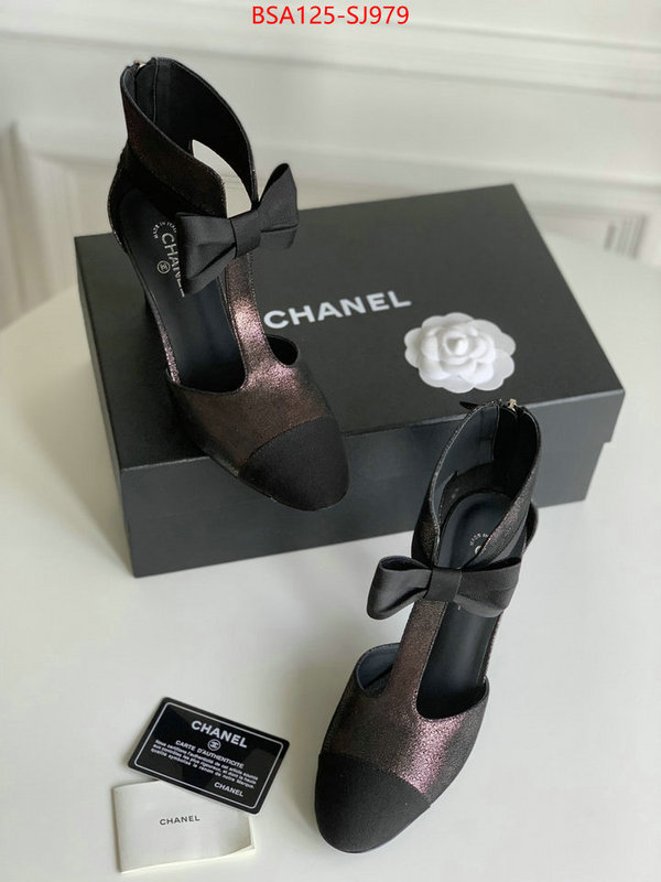 Women Shoes-Chanel for sale online ID: SJ979 $: 125USD