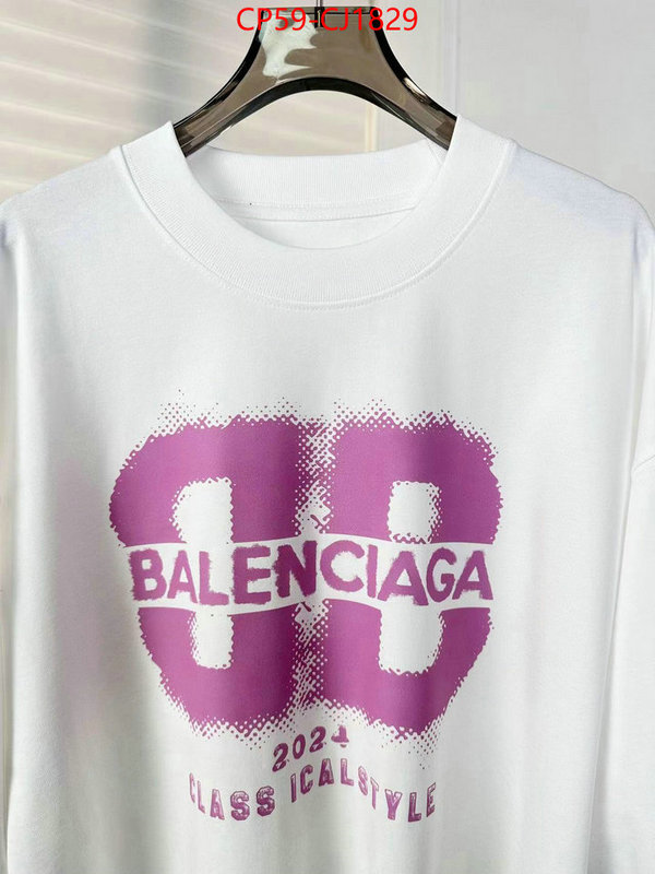 Clothing-Balenciaga cheap replica designer ID: CJ1829 $: 59USD