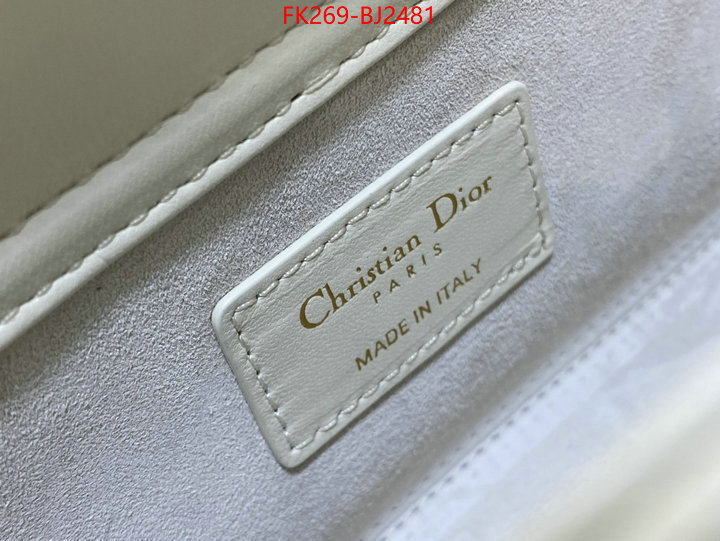 Dior Bags(TOP)-Lady- high ID: BJ2481 $: 269USD,