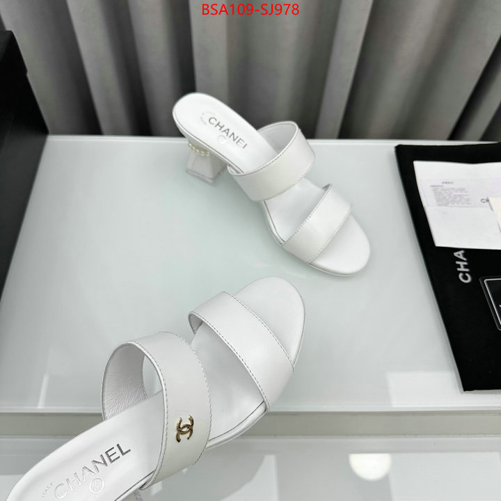 Women Shoes-Chanel luxury shop ID: SJ978 $: 109USD