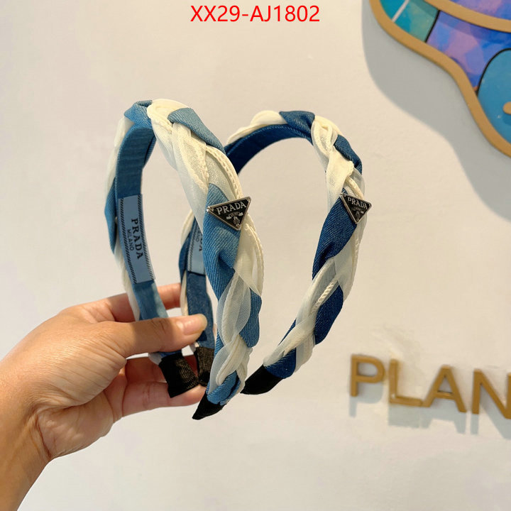 Hair band-Prada exclusive cheap ID: AJ1802 $: 29USD