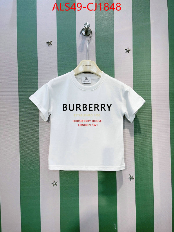 Kids clothing-Burberry high quality designer replica ID: CJ1848 $: 49USD