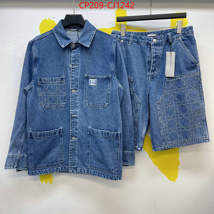 Clothing-Dior high quality replica designer ID: CJ1242