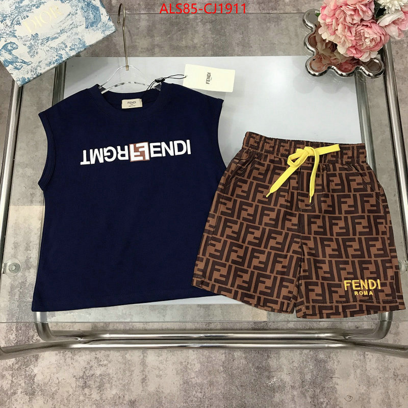 Kids clothing-Fendi fake aaaaa ID: CJ1911 $: 85USD