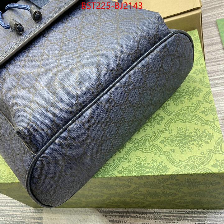 Gucci Bags(TOP)-Backpack- outlet 1:1 replica ID: BJ2143 $: 225USD,