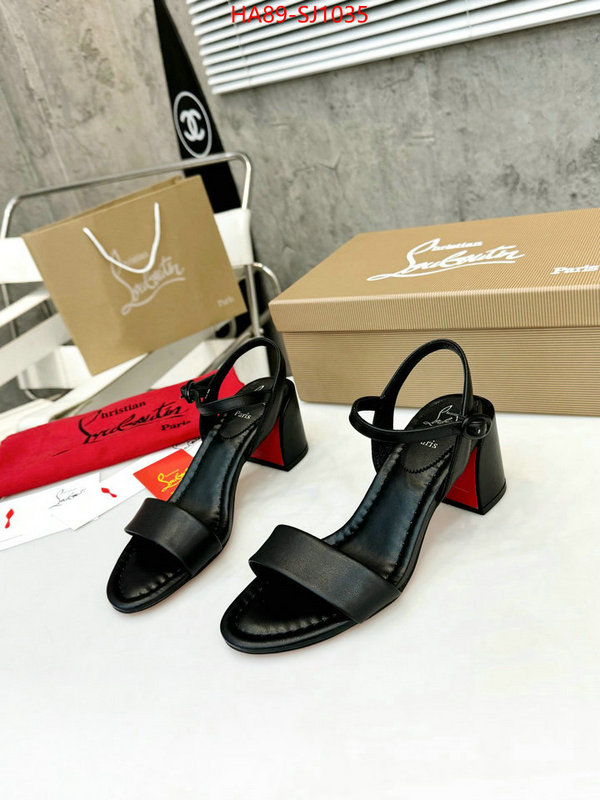 Women Shoes-Christian Louboutin is it illegal to buy ID: SJ1035 $: 89USD