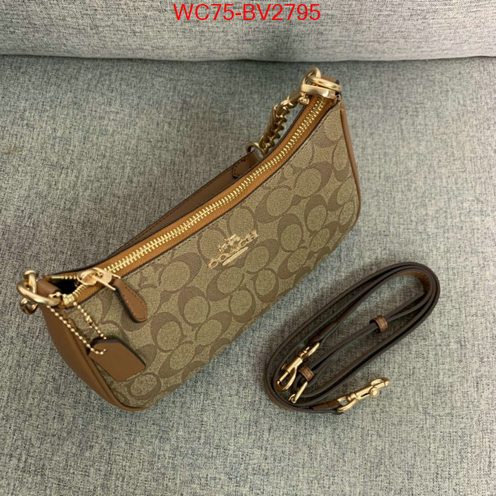 Coach Bags(4A)-Handbag- where to buy fakes ID: BV2795 $: 75USD,