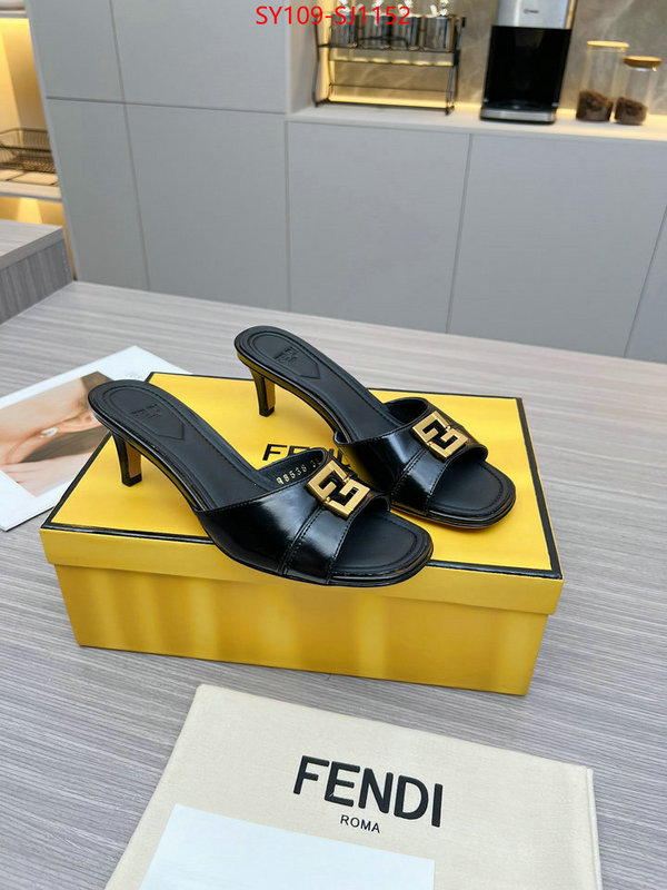 Women Shoes-Fendi high quality designer ID: SJ1152 $: 109USD