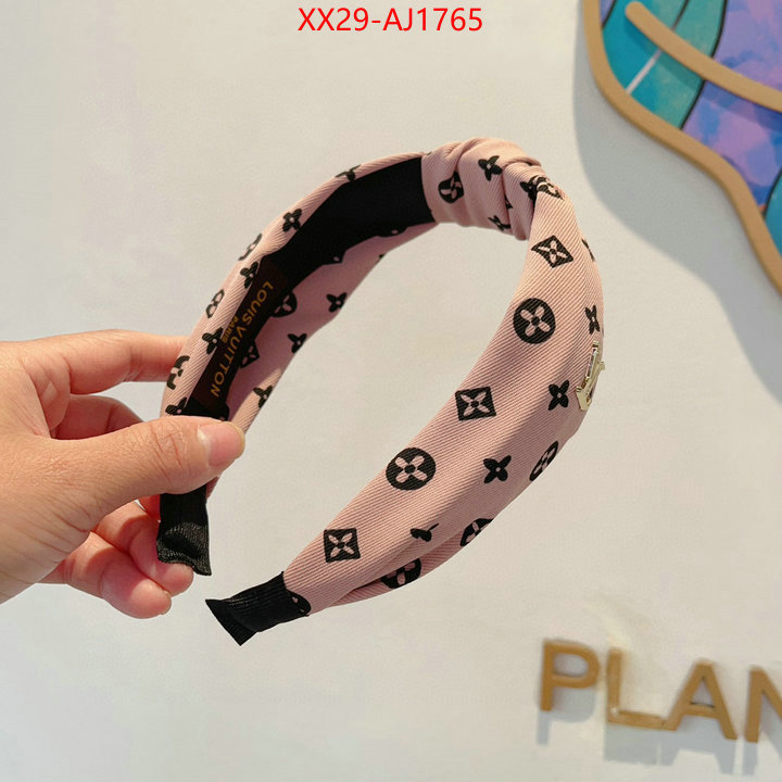 Hair band-LV wholesale imitation designer replicas ID: AJ1765 $: 29USD