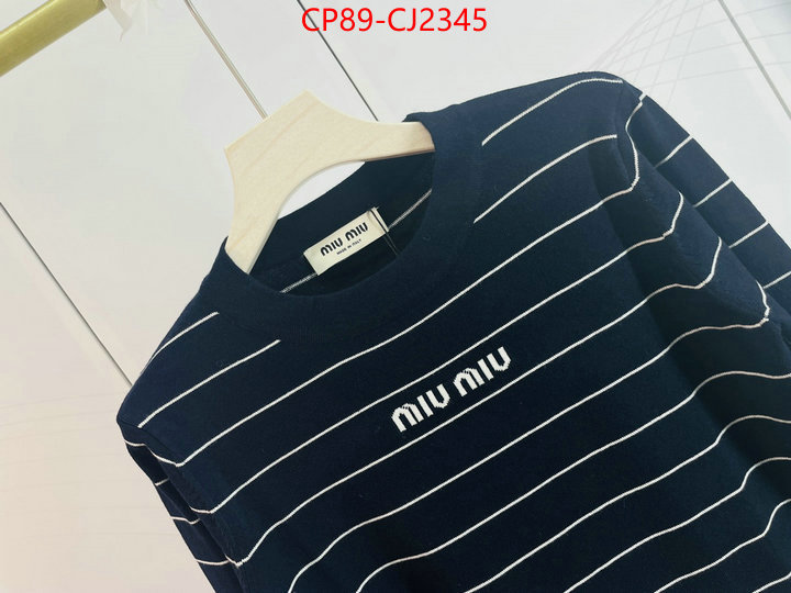 Clothing-MIU MIU high quality happy copy ID: CJ2345 $: 89USD