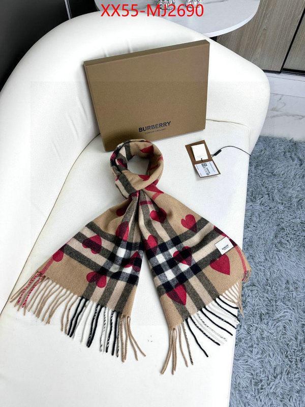 Scarf-Burberry perfect quality ID: MJ2690 $: 55USD