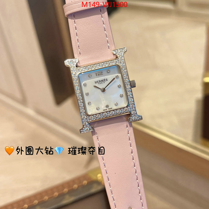 Watch(4A)-Hermes the highest quality fake ID: WJ1500 $: 149USD