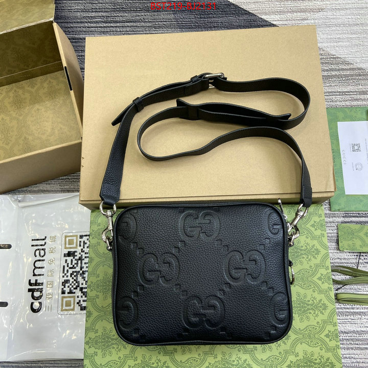 Gucci Bags(TOP)-Crossbody- fake ID: BJ2131 $: 219USD,