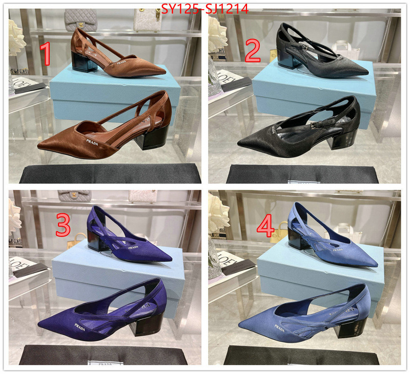 Women Shoes-Prada replica 2024 perfect luxury ID: SJ1214 $: 125USD