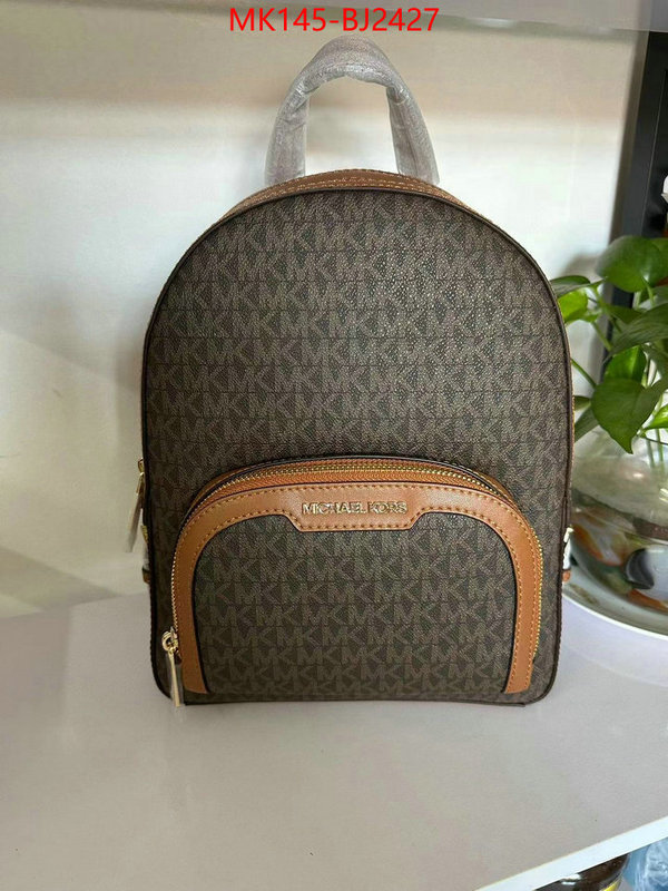 Michael Kors Bags(TOP)-Backpack- cheap replica ID: BJ2427 $: 145USD,