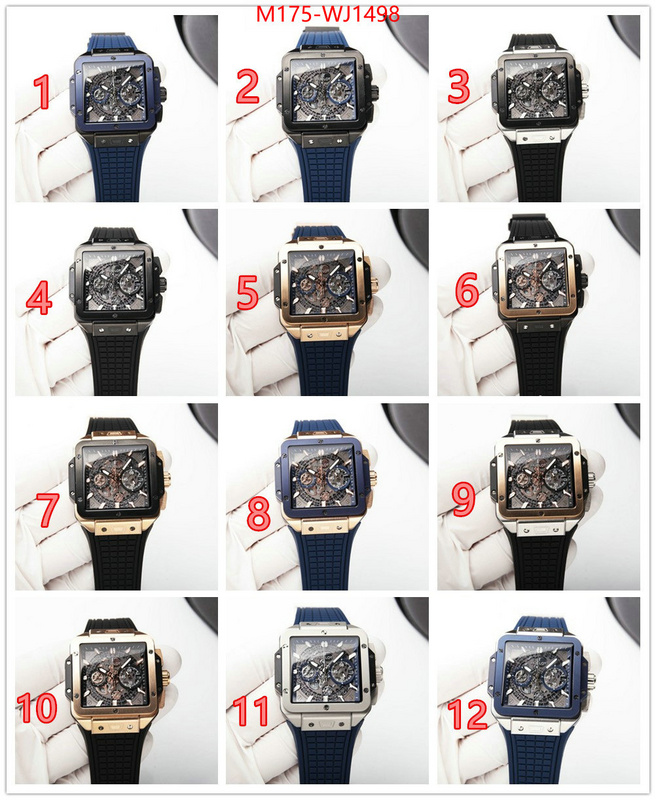 Watch(4A)-Hublot fashion designer ID: WJ1498 $: 175USD