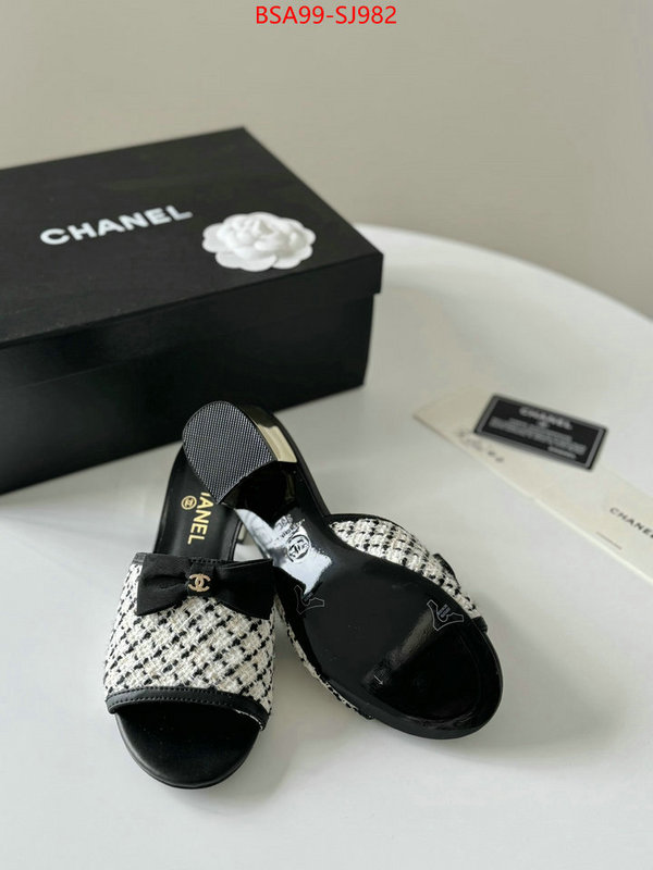 Women Shoes-Chanel high-end designer ID: SJ982 $: 99USD