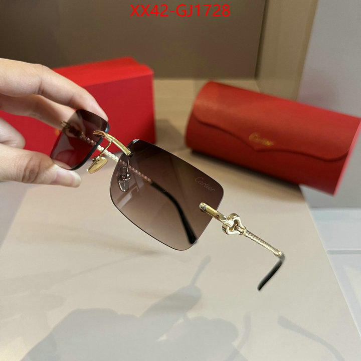 Glasses-Cartier where can i find ID: GJ1728 $: 42USD