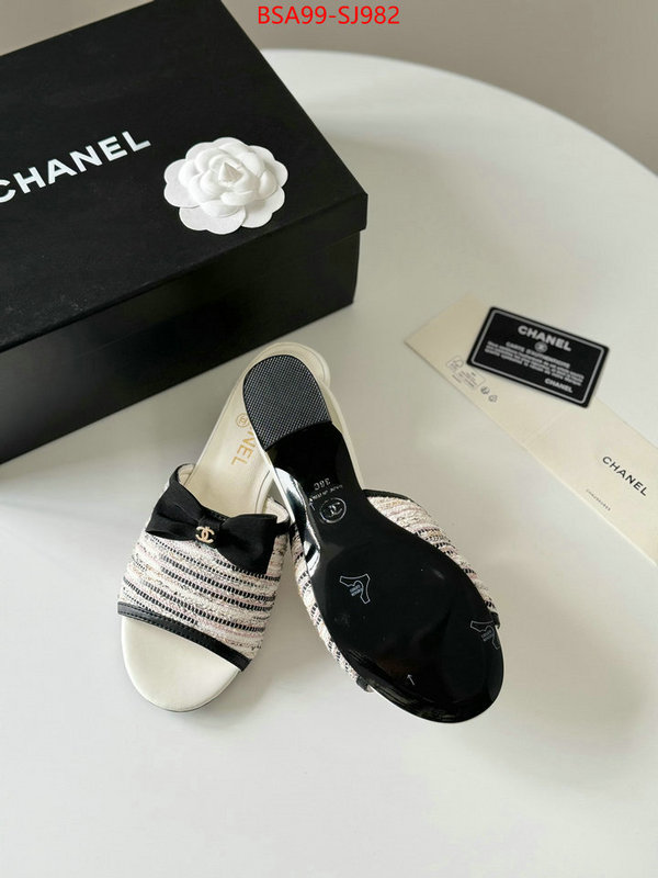 Women Shoes-Chanel high-end designer ID: SJ982 $: 99USD