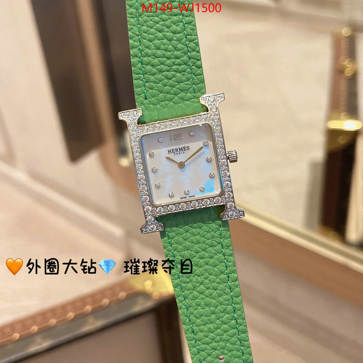 Watch(4A)-Hermes the highest quality fake ID: WJ1500 $: 149USD